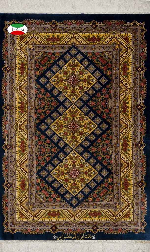 ペルシャキリム マシャド産 205×150cm ペルシャ絨毯 ラグ ブティック 