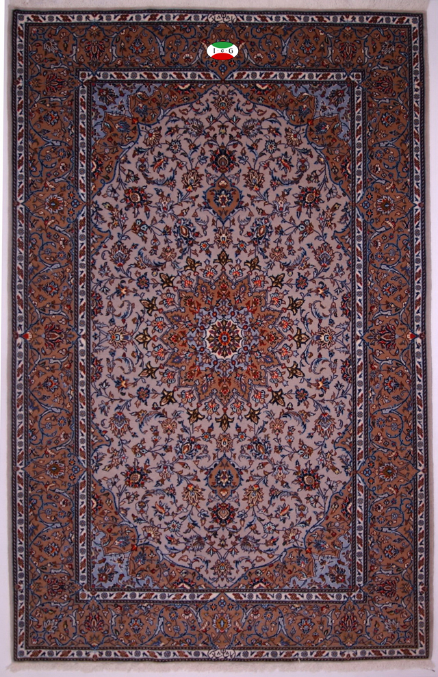 ペルシャ絨毯 カーシャーン 新品 250ｘ150ｃｍ persia kashanおおいに 